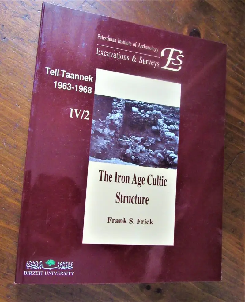Frick. Iron Age Cultic . Tell Taannek 1963-68 IV/2