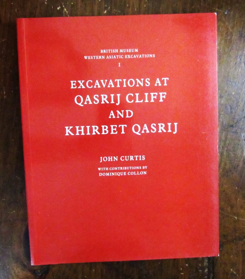 Curtis. Excavations at Qasrij Cliff and Khirbet Qasrij.